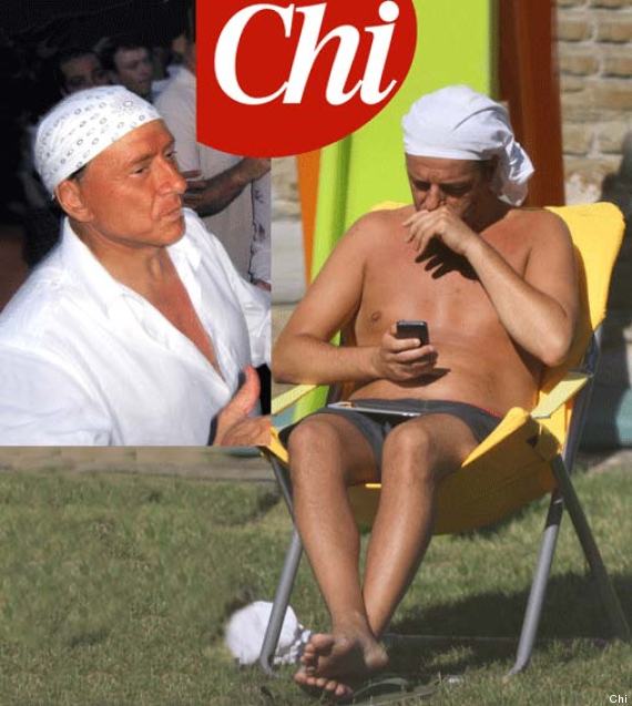 Renzi come Berlusconi,| la bandana fa tendenza