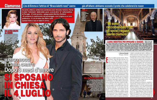 Marco Bocci e Laura Chiatti| sposi il 4 luglio a Perugia