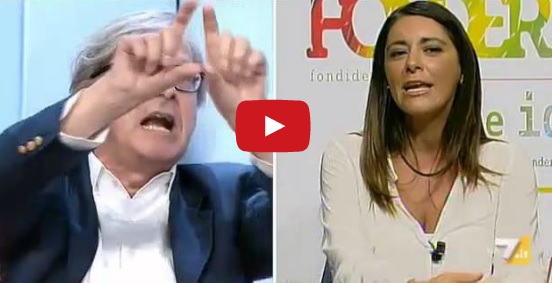 Sgarbi vs Picierno: “Nullità assoluta, sei la cameriera di Renzi” – Video