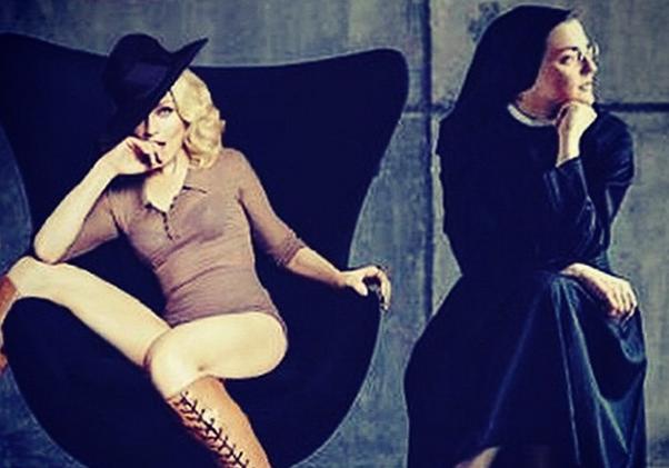 Madonna benedice Suor Cristina e la lancia sui social
