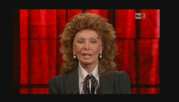 Sophia Loren, l’intervista completa a “Che tempo che fa”