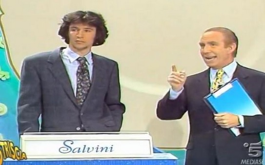 Matteo Salvini, nel ’93, a “Il pranzo è servito”: “Sono un nullafacente”