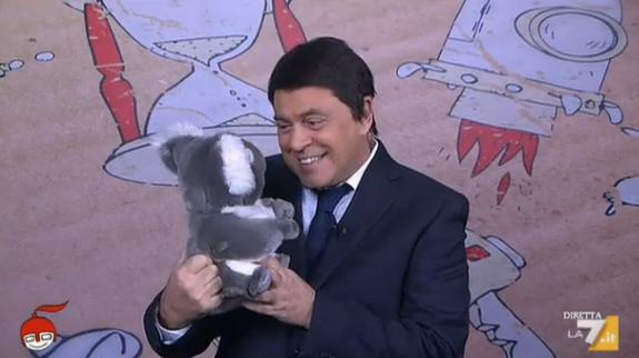 Crozza-Renzi e il koala: “Siamo una grande koalizione”
