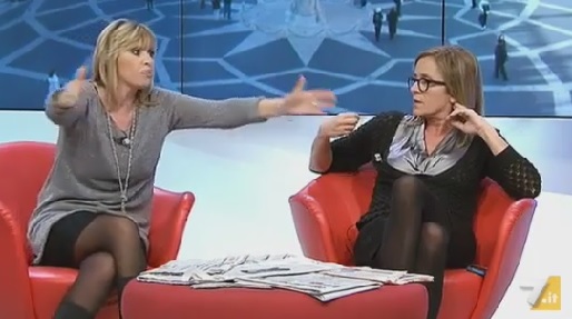 Mussolini-Meli, lite furibonda: “Ti do un cartone”, “Vaiassa” – Video