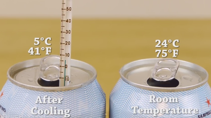 Ecco come raffreddare una bibita in soli 2 minuti – Video