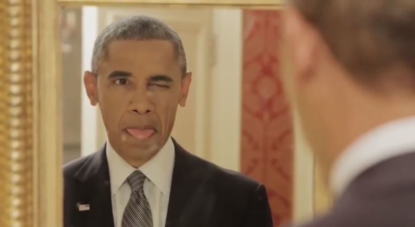 Obama uno di noi, smorfie e selfie per il presidente degli Stati Uniti