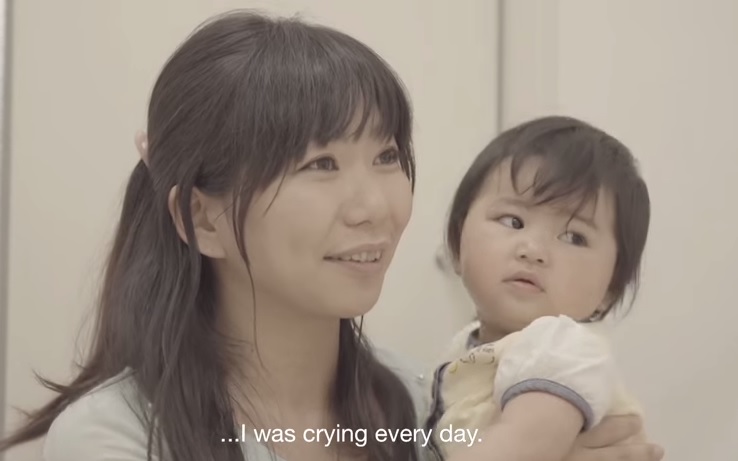 Il primo anno di vita di un figlio, ma la sorpresa è per la madre