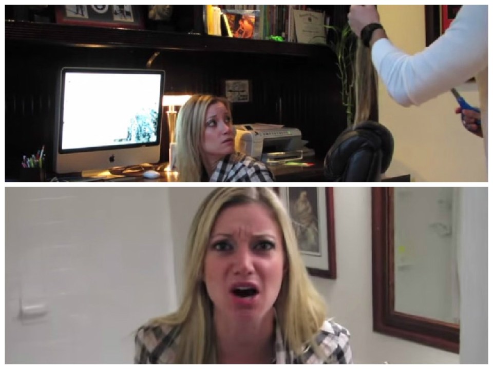 Taglia i capelli alla fidanzata ma non si aspettava una reazione del genere