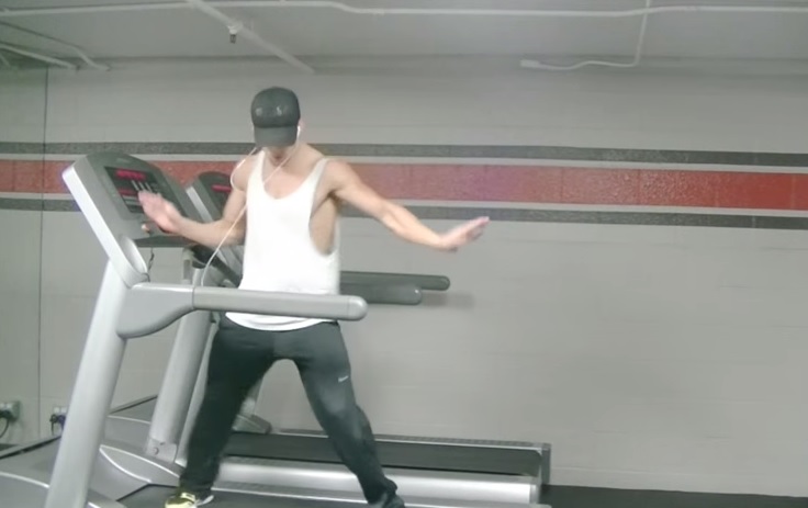 Uptown Funk, la coreografia è sul tapis roulant – Video