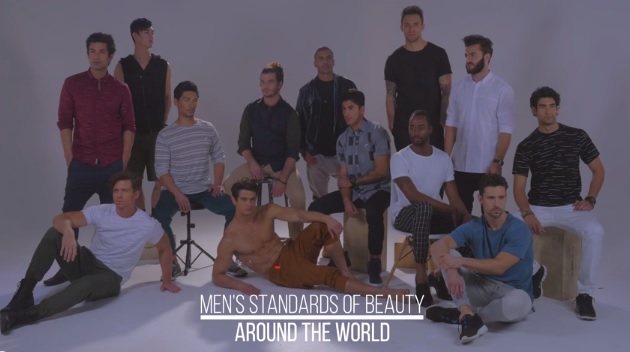 La bellezza maschile nel mondo, gli standard da paese a paese