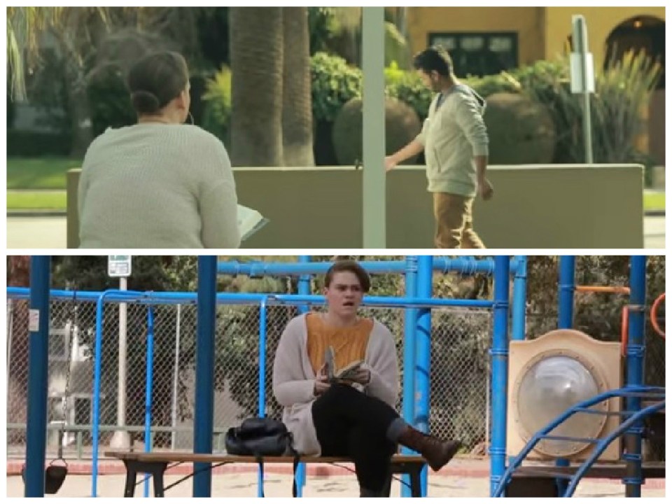 La candid camera della porta magica è virale – Video