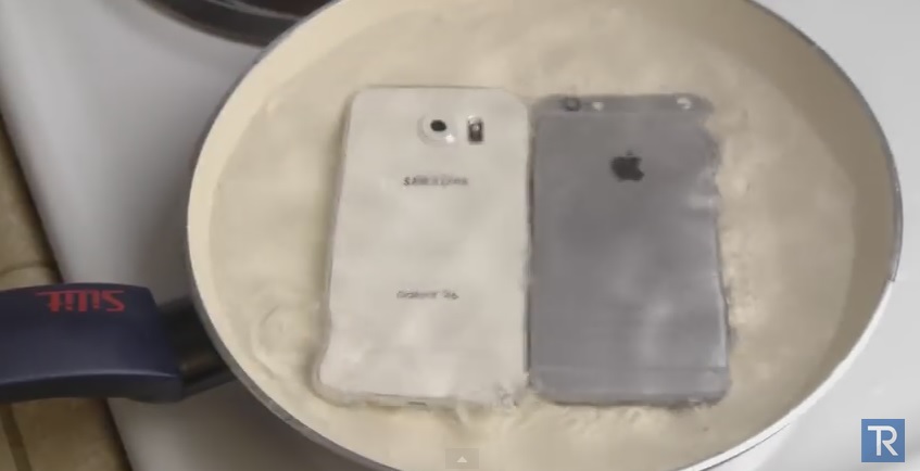 iPhone 6 e Samsung Galaxy S6 nell’acqua bollente, ecco che succede