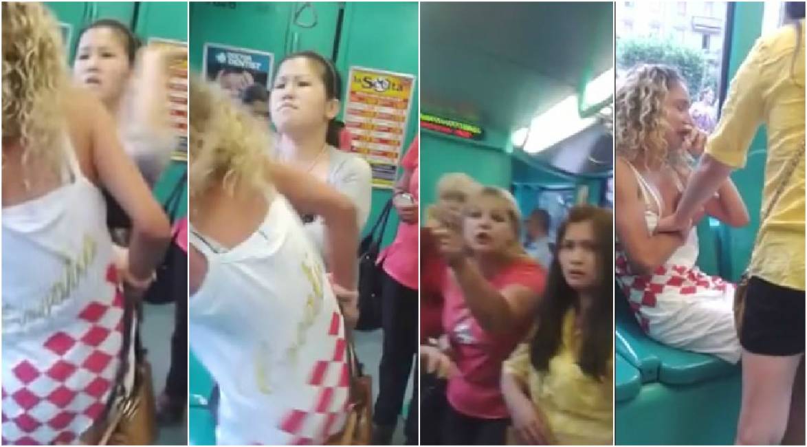 Una rom prova a derubare una donna cinese, piovono schiaffi