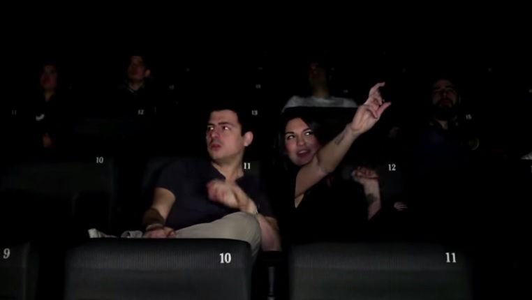 Tipi da cinema, ecco cosa accade quando si spengono le luci