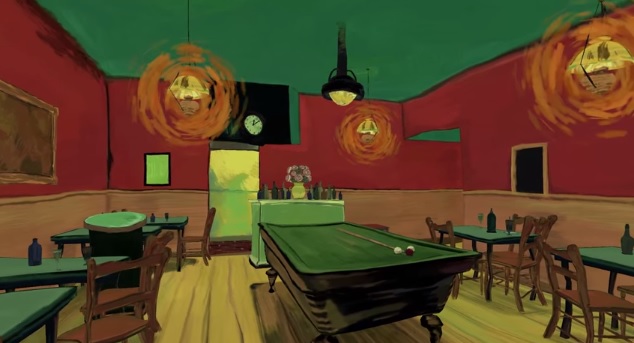 Passeggiare in un quadro di Van Gogh? Si può