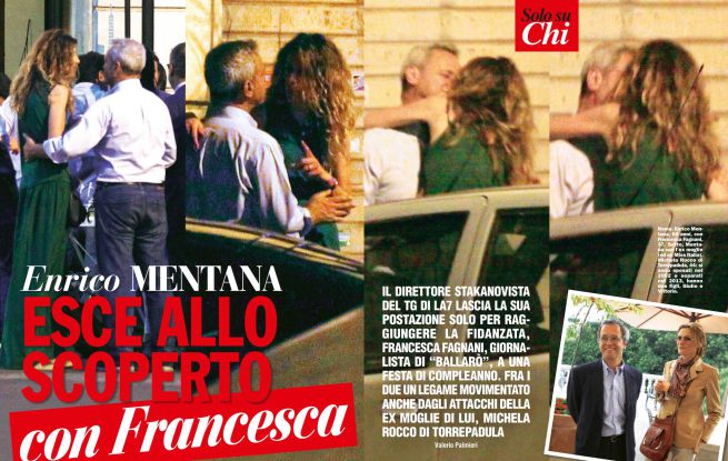 Enrico Mentana in love con la Fagnani: l’ex moglie al vetriolo su Twitter