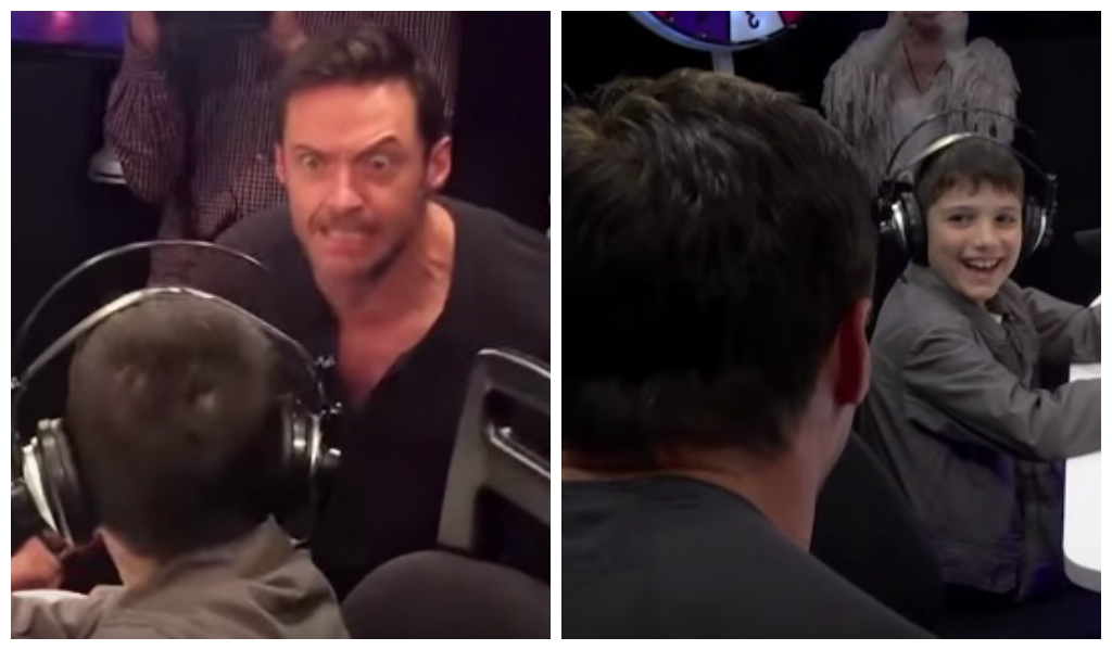 Hugh Jackman, la sorpresa da supereroe al piccolo fan – Video