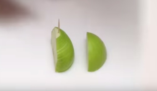 Taglia una mela in due e crea qualcosa di straordinario – Video