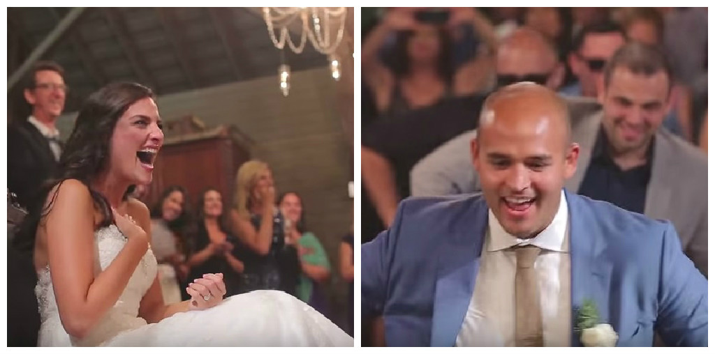 Tutto ha inizio da un semplice ballo, la sposa non riesce a credere ai propri occhi