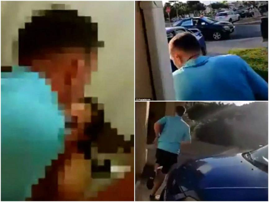 Torna a casa prima per fare una sorpresa alla moglie ma lei è con l’amante