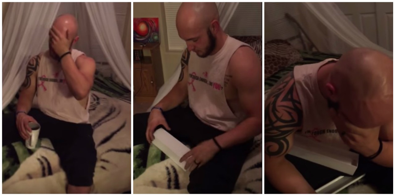 Regalo di compleanno per il marito, la sorpresa fa commuovere – Video