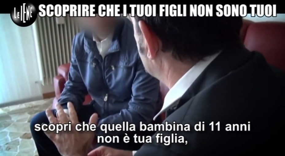 Le Iene e il servizio choc: “Cosa si prova a scoprire che i tuoi figli non sono tuoi?”
