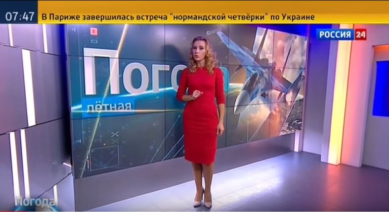 La gaffe della tv russa: “Giornata perfetta per bombardare la Siria” – Video