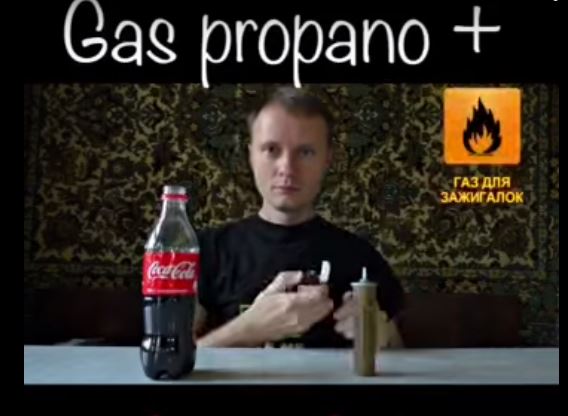 Cosa accade se mescoli coca cola e gas propano? – Video