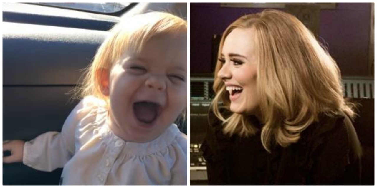 Bimba di due anni imita Adele – Video