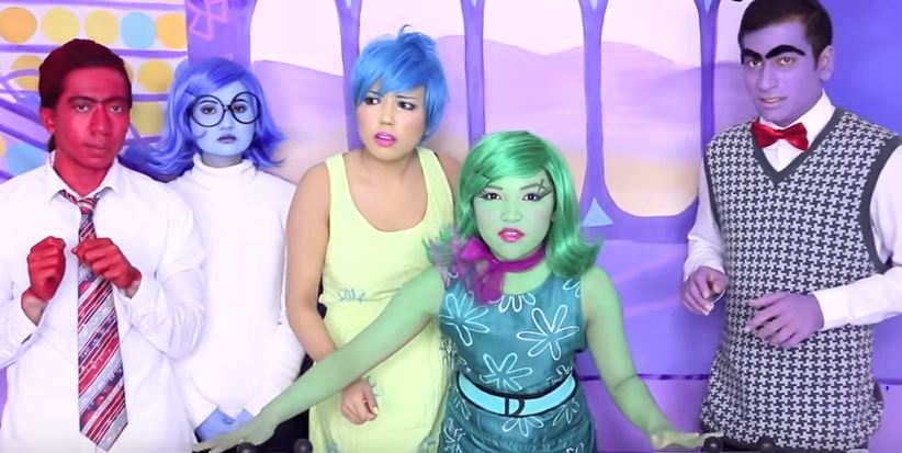 Carnevale, il tutorial per truccarsi come i personaggi di “Inside Out”