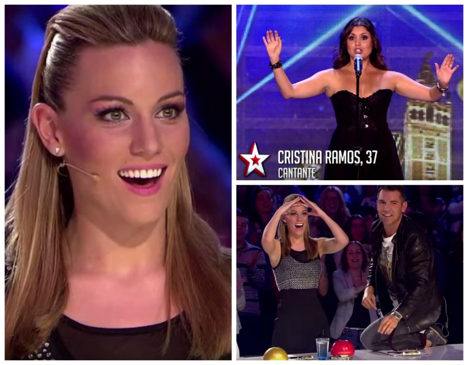 Sta cantando divinamente, ma all’improvviso toglie la gonna e lascia tutti senza parole