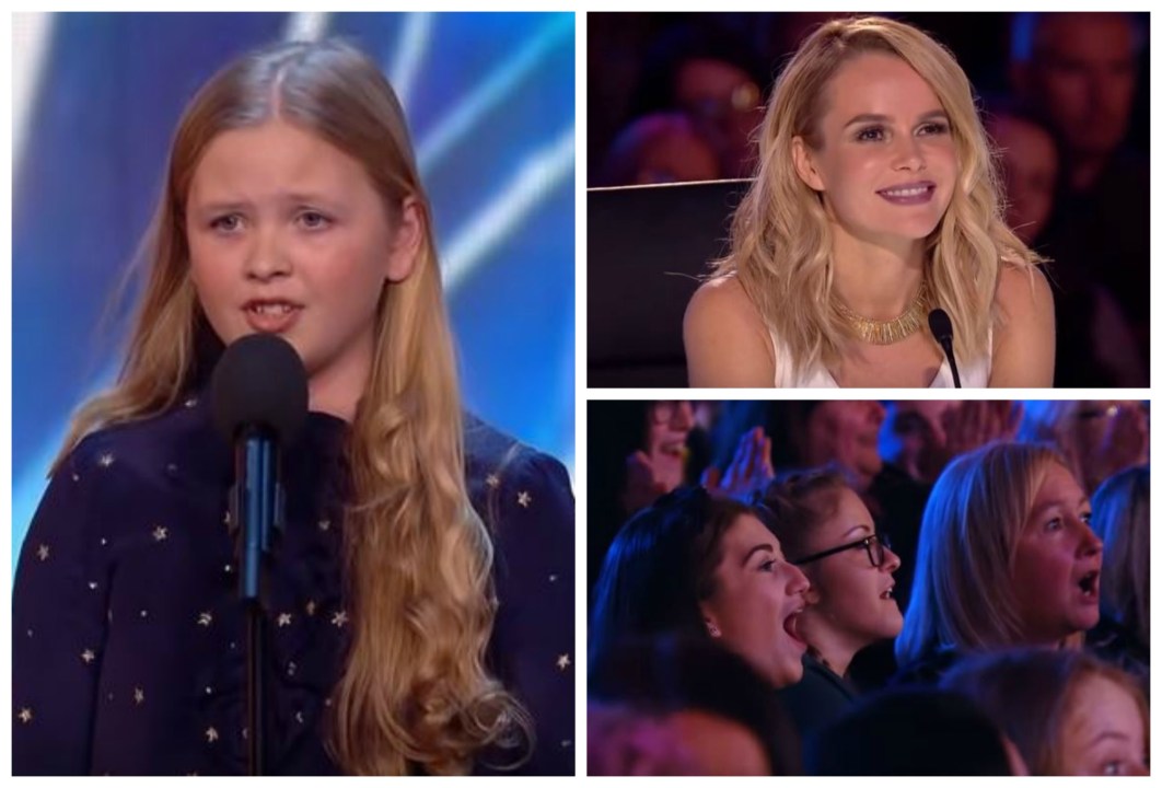 La 12enne dal viso angelico conquista tutti con la sua voce