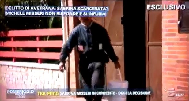 Michele Misseri, secchiata d’acqua alla giornalista di Pomeriggio 5