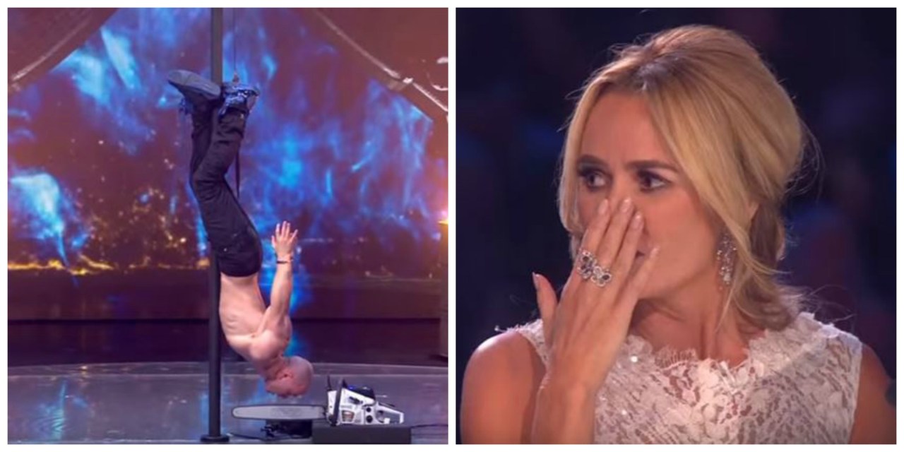 Britain’s Got Talent, motosega sfiora testa a performer – Video