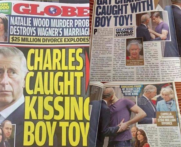 “Il principe Carlo bacia il toy boy”, scandalo a Buckingham Palace