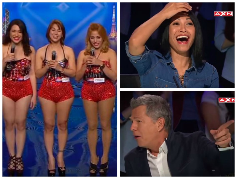 Sembrano tre concorrenti normali, ma appena parte la musica…tutto cambia