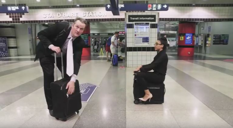 Modobag, il trolley che diventa una moto – Video