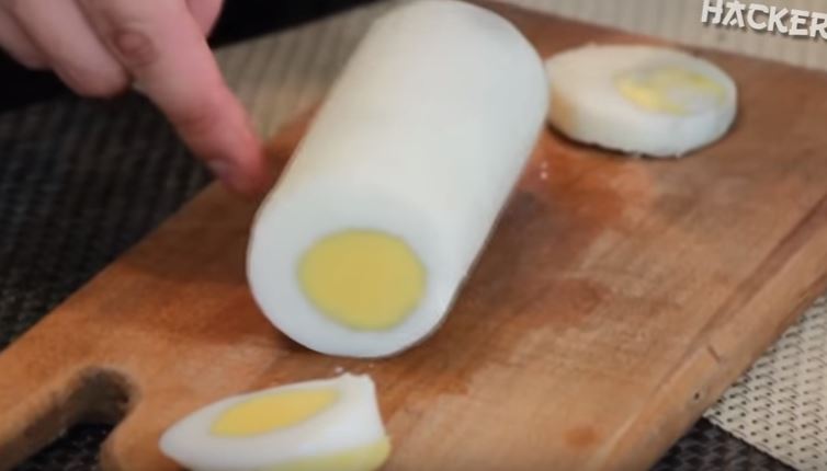 Come realizzare un uovo cilindrico, il tutorial è virale