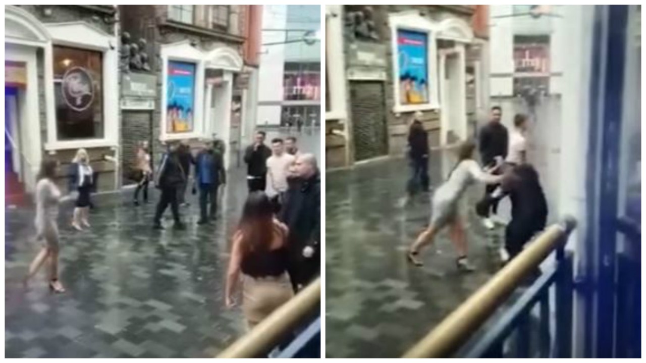 Buttafuori colpisce ragazza con un pugno in pieno viso, il video è virale