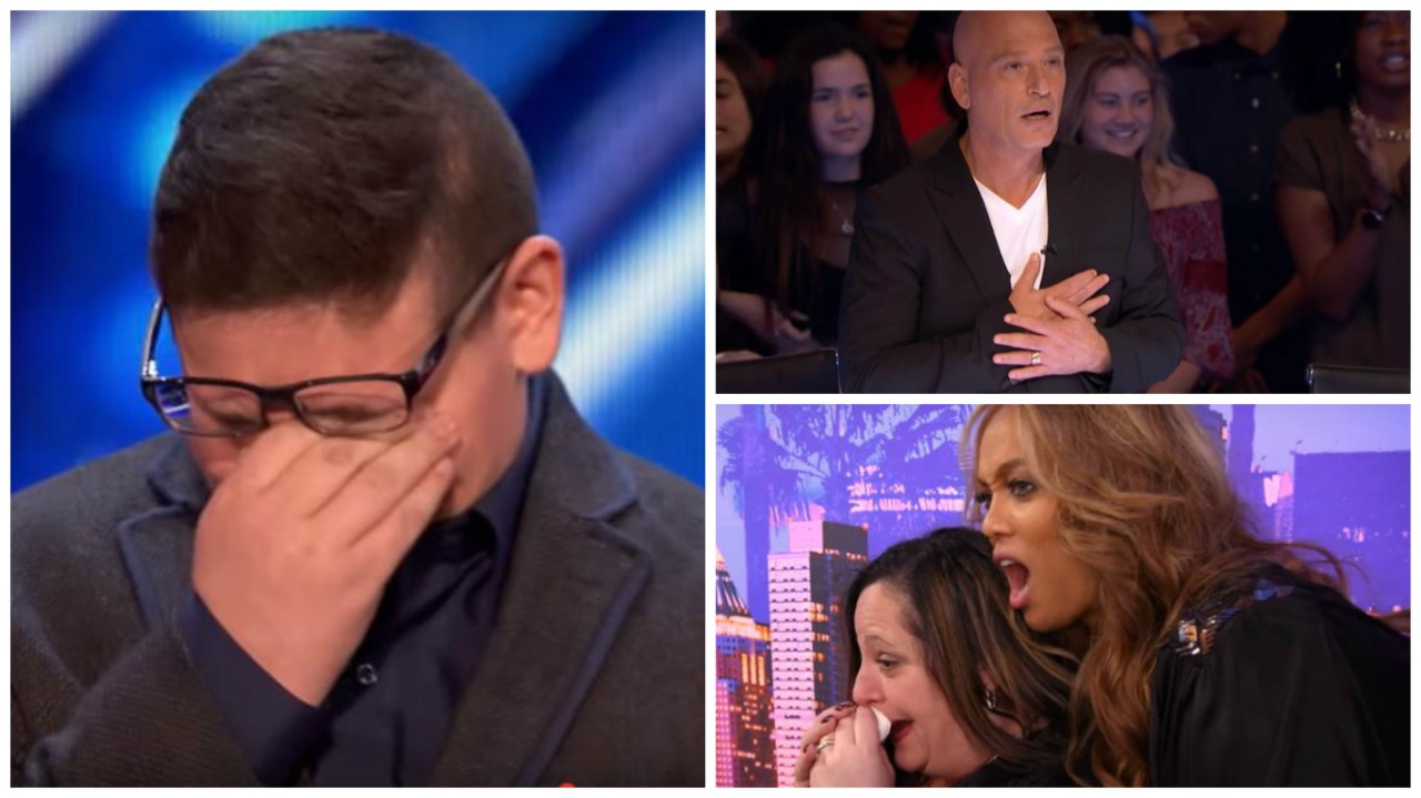 America’s Got Talent, Golden Buzzer per il 16enne ex non vedente