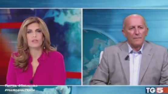 La gaffe ‘mortale’ della giornalista del Tg5, ecco il video