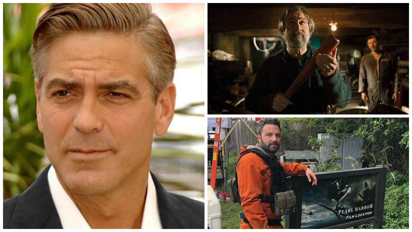 Clooney, Affleck e De Niro: tre attori tra business e investimenti