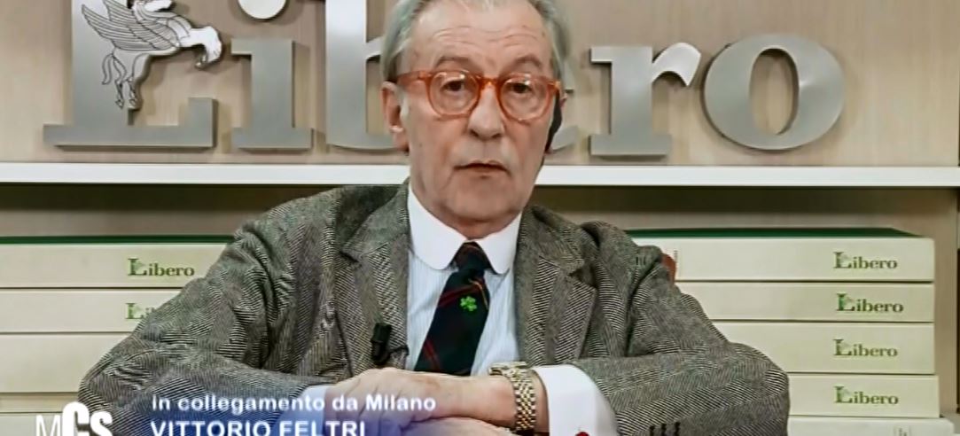Vittorio Feltri contro Giletti: “Ecco perchè non andrò più a Non è l’Arena”