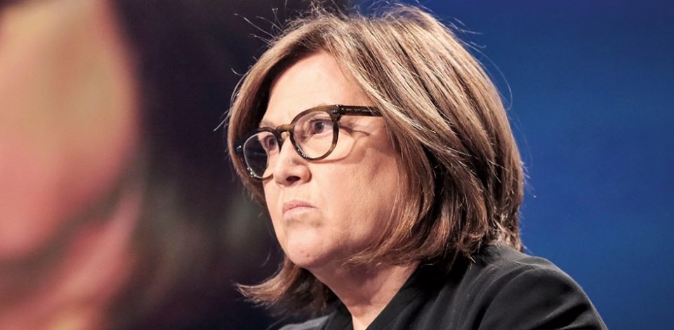 Lucia Annunziata ricoverata allo Spallanzani con febbre e difficoltà respiratorie