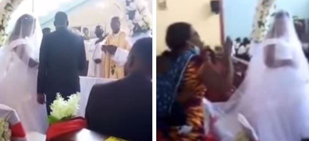 Irrompe in chiesa mentre il marito sta sposando un’altra: “Questo matrimonio non può continuare”