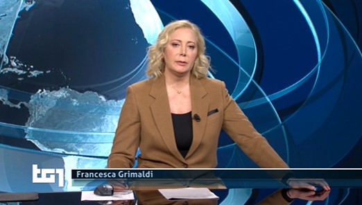 Disastro Tg1 tra salti e problemi tecnici, la reazione di Francesca Grimaldi