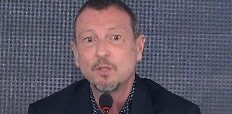 Amadeus, nervi tesi in conferenza stampa: “Non so se farò un terzo Festival”