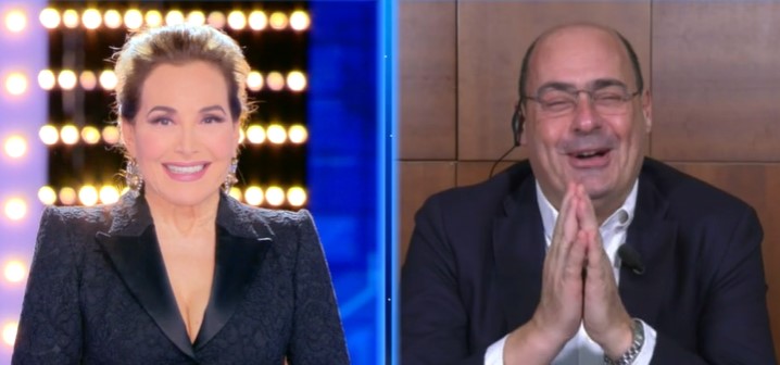 Nicola Zingaretti rassicura Barbara D’Urso: “Non c’entri con le mie dimissioni”