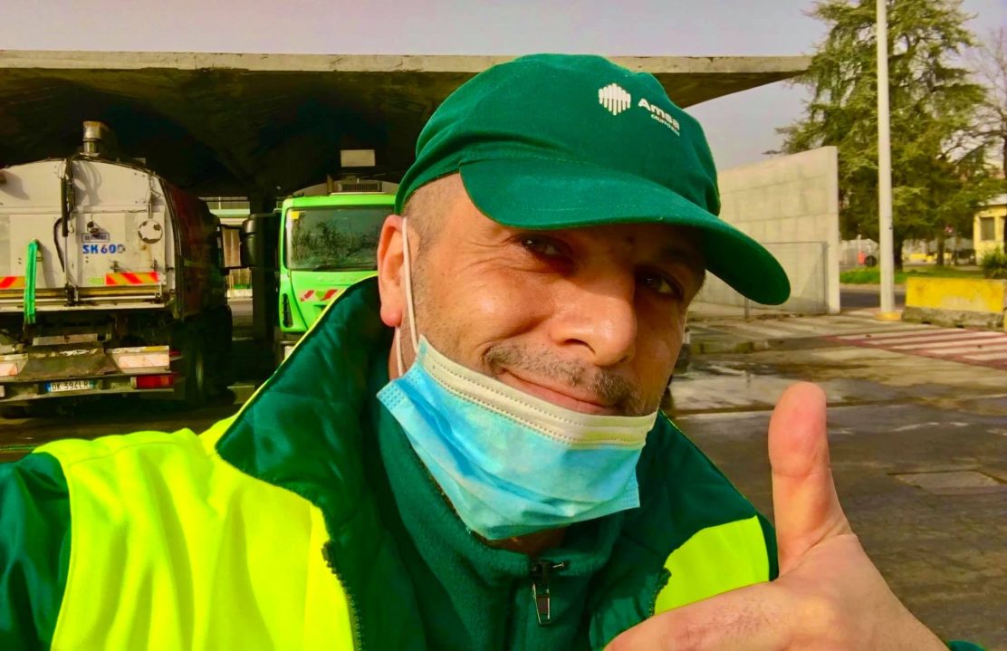 Da telecronista di Eurosport a netturbino, la storia di Salvo Aiello