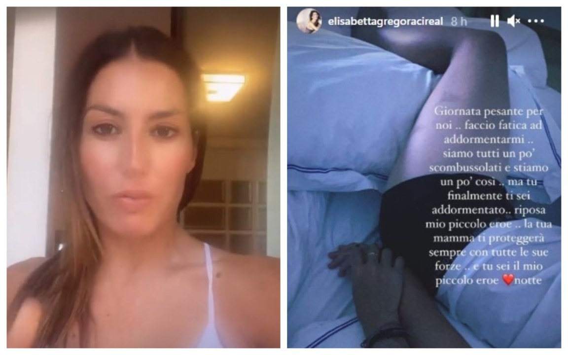 Elisabetta Gregoraci trova un ladro in casa, il racconto choc: “Calci alla tata”